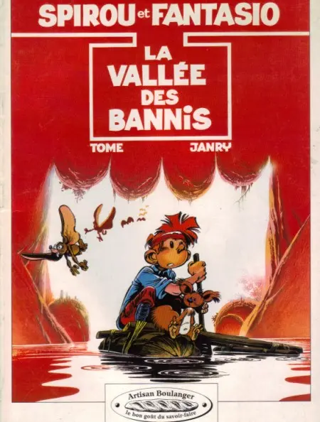 Couverture de l'album Spirou et Fantasio Tome 41 La vallée des bannis