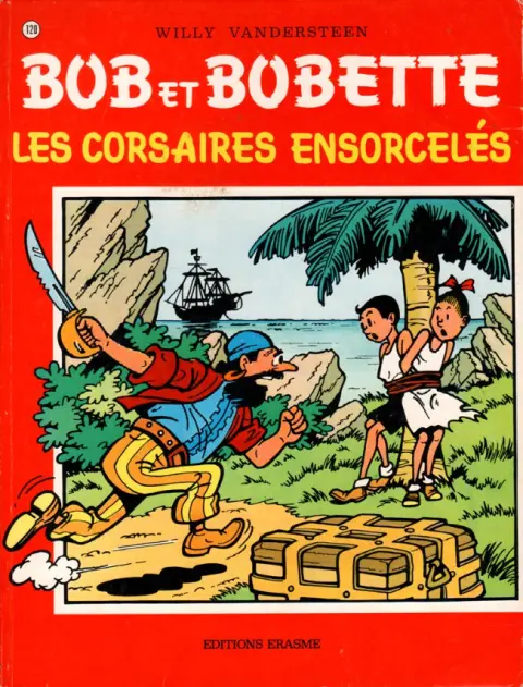 Couverture de l'album Bob et Bobette Tome 120 Les corsaires ensorcelés