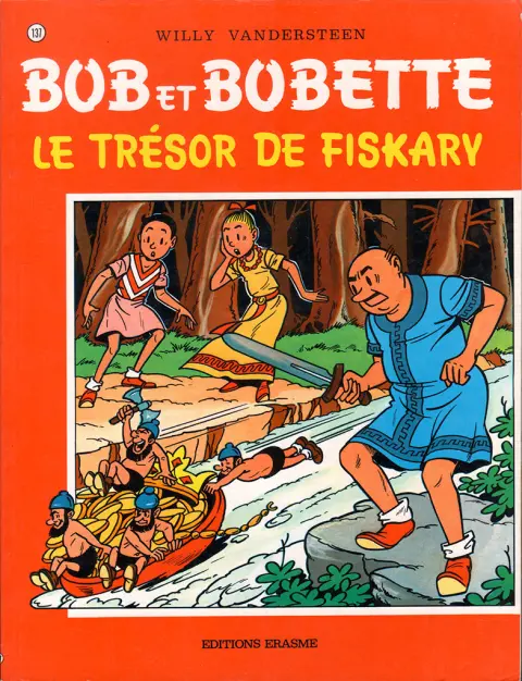 Couverture de l'album Bob et Bobette Tome 137 Le trésor de Fiskary