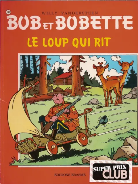 Couverture de l'album Bob et Bobette Tome 148 Le loup qui rit
