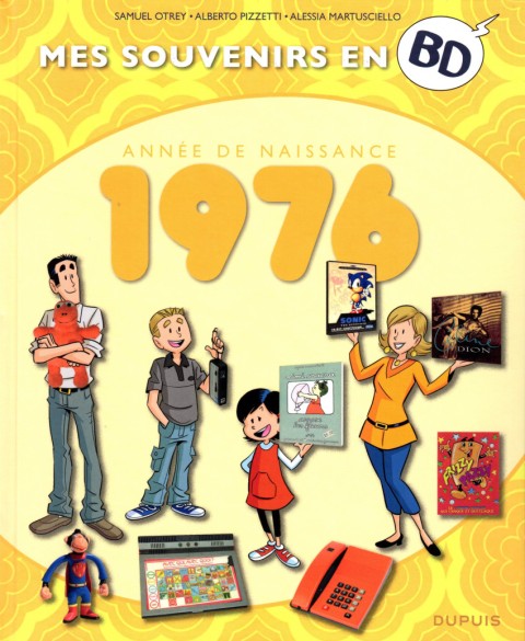 Mes souvenirs en BD Tome 37 Année de naissance 1976