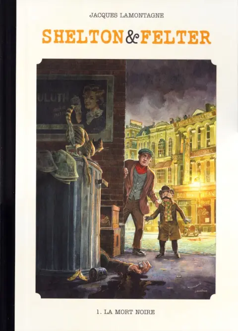 Couverture de l'album Shelton & Felter Tome 1 La Mort noire