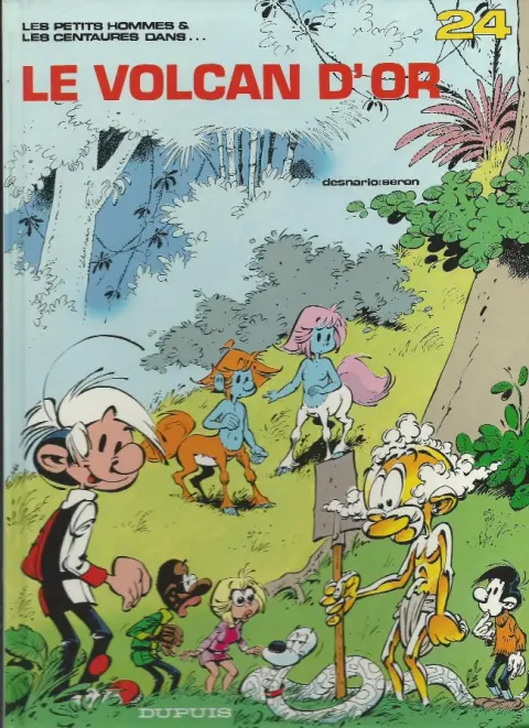 Les Petits hommes Tome 24 Le volcan d'or