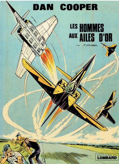 Couverture de l'album Les aventures de Dan Cooper Tome 15 Les hommes aux ailes d'or