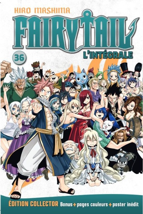 Couverture de l'album Fairy Tail - Hachette Collection 36