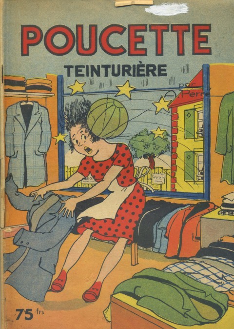 Couverture de l'album Poucette Trottin Tome 31 Poucette teinturière