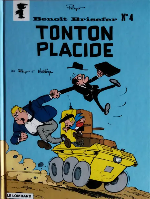 Couverture de l'album Benoît Brisefer Tome 4 Tonton Placide