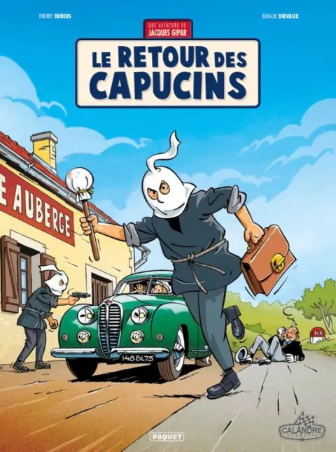 Couverture de l'album Une aventure de Jacques Gipar Tome 2 Le Retour des Capucins