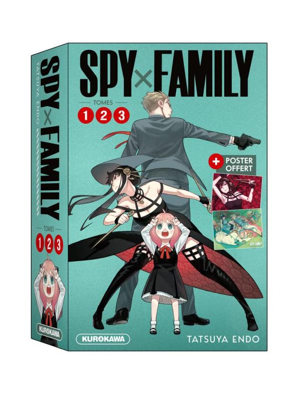 Couverture de l'album Spy x Family Tomes 1-2-3