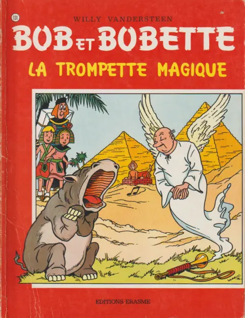 Couverture de l'album Bob et Bobette Tome 131 la trompette magique