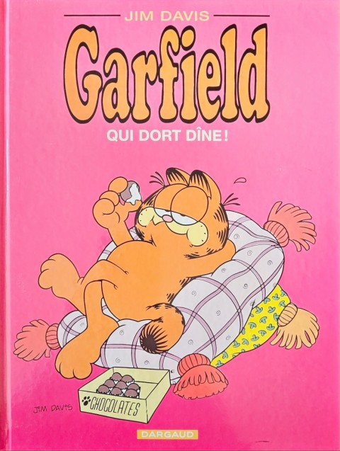 Couverture de l'album Garfield Tome 8 Qui dort dîne !