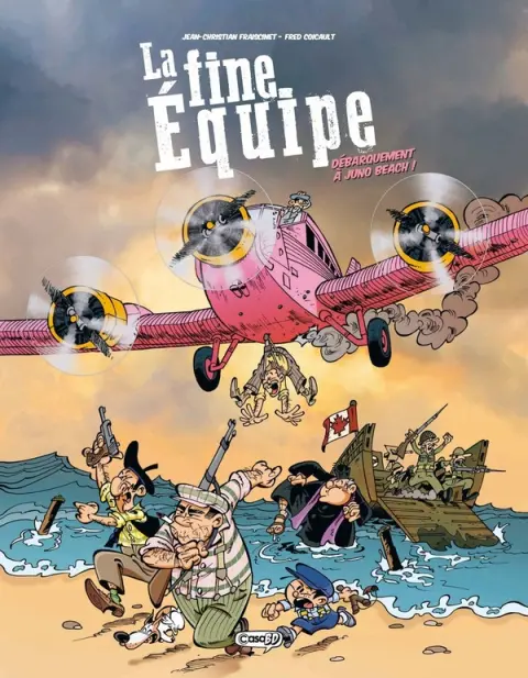 La fine Equipe 2 Débarquement à Juno Beach !
