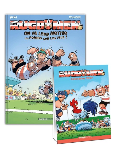 Couverture de l'album Les Rugbymen Tome 1 On va leur mettre les poings sur les yeux !