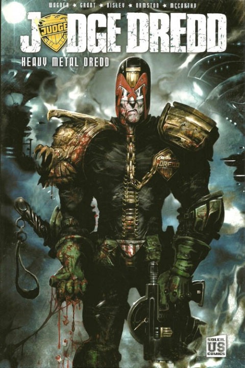 Couverture de l'album Judge Dredd Tome 1 Heavy metal dredd