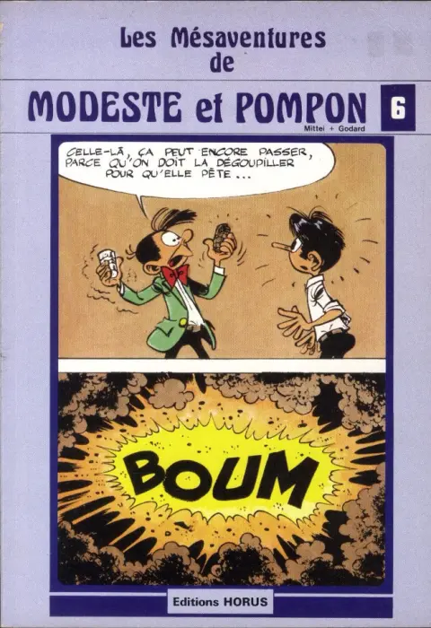 Modeste et Pompon Tome 6 Les mésaventures de Modeste et Pompon 6