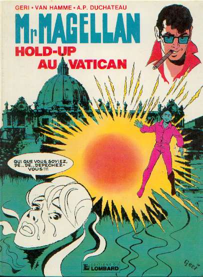 Couverture de l'album Mr Magellan Le Lombard Tome 5 Hold-up au Vatican