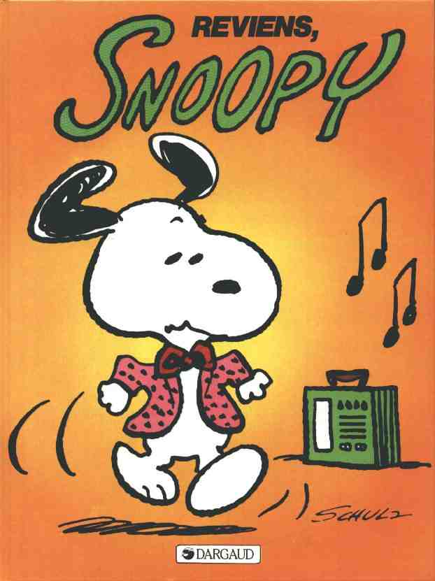 Couverture de l'album Snoopy Tome 1 Reviens, Snoopy