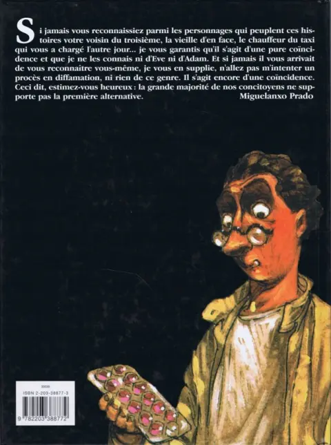Verso de l'album Quotidien délirant