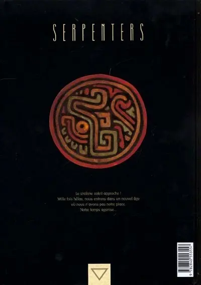 Verso de l'album Serpenters Tome 1 Les Fugitifs