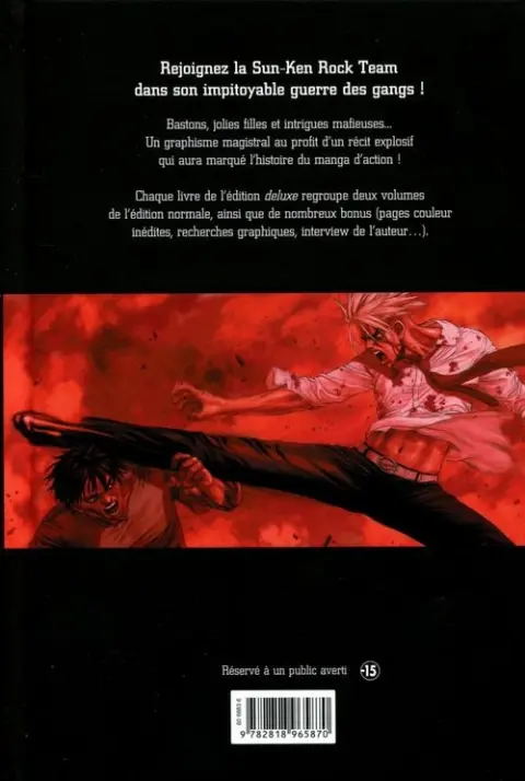 Verso de l'album Sun-Ken Rock Édition Deluxe Livre 2