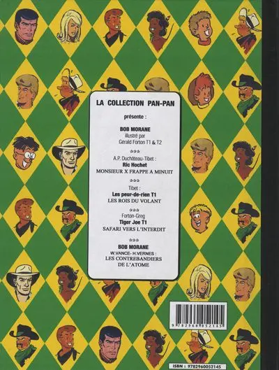 Verso de l'album Tiger Joe Tome 4 Safari vers l'interdit