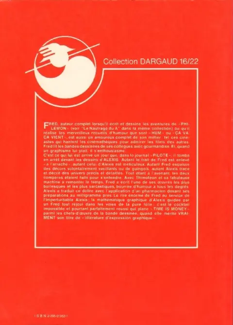 Verso de l'album Timoléon 16/22 Tome 3 4 pas dans l'avenir (I)