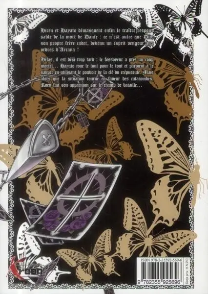 Verso de l'album Undertaker riddle 6