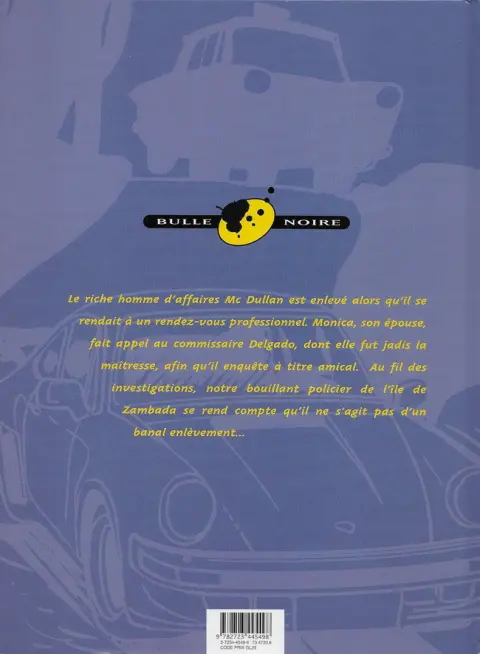 Verso de l'album Zambada Tome 4 Double jeu