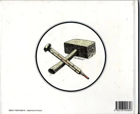 Verso de l'album Humour noir et hommes en blanc