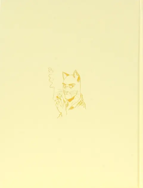 Verso de l'album Blacksad Tome 5 Amarillo