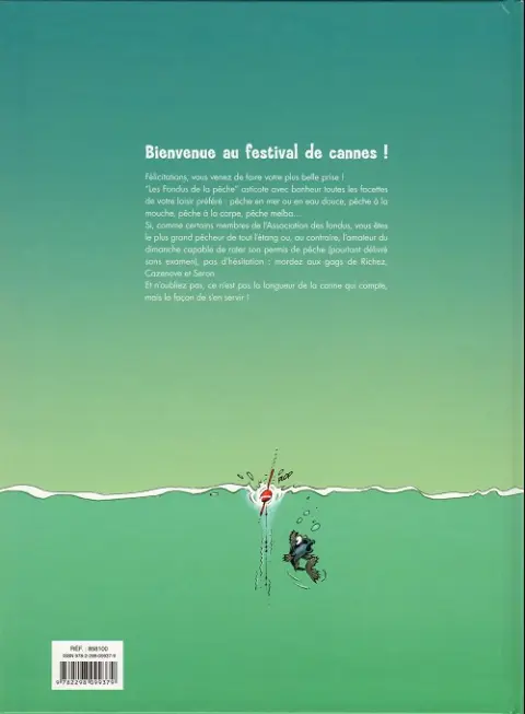 Verso de l'album Les Fondus Tome 5 Les fondus de la pêche