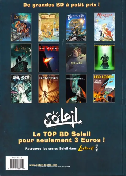 Verso de l'album Kookaburra Tome 1 Planète Dakoï