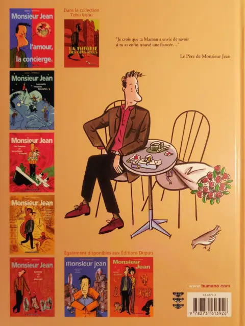 Verso de l'album Monsieur Jean Tome 3 Les femmes et les enfants d'abord