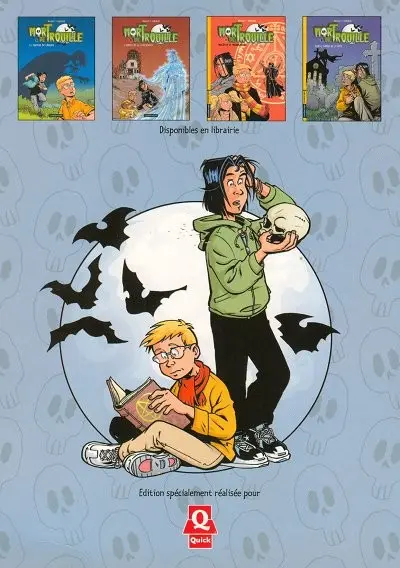 Verso de l'album Mort de Trouille Tome 3 Maléfice et mandragore