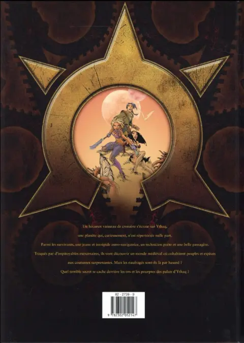 Verso de l'album Les Naufragés d'Ythaq Tome 1 Terra incognita