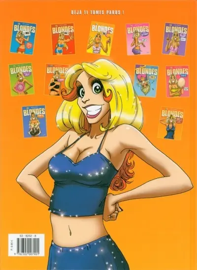 Verso de l'album Les Blondes Tome 11 Plus blondes que blondes !