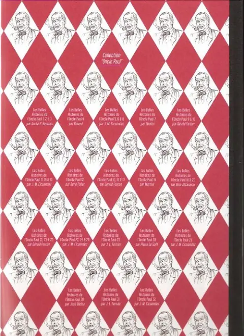 Verso de l'album Les Belles histoires de l'Oncle Paul Tome 32