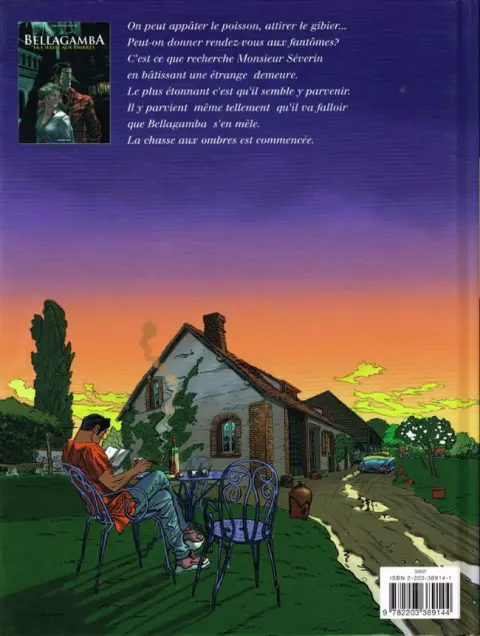 Verso de l'album Bellagamba Tome 1 La chasse aux ombres