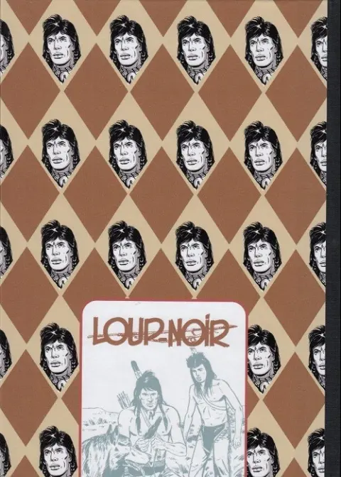 Verso de l'album Loup Noir Tome 12