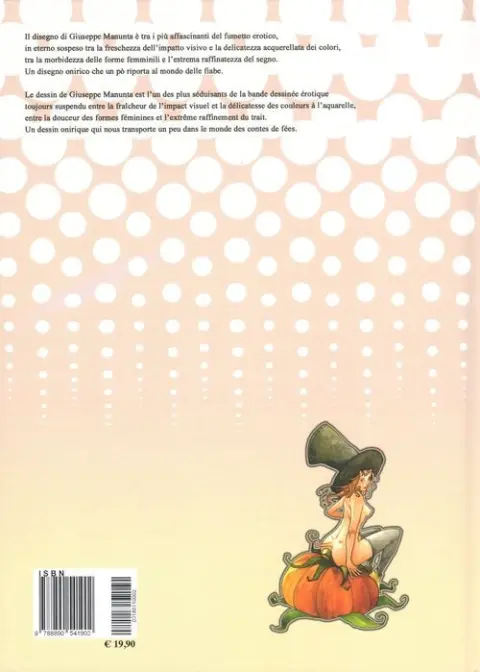 Verso de l'album Fantasy Pin-Art