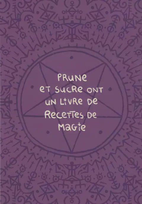 Verso de l'album Recettes de Magie