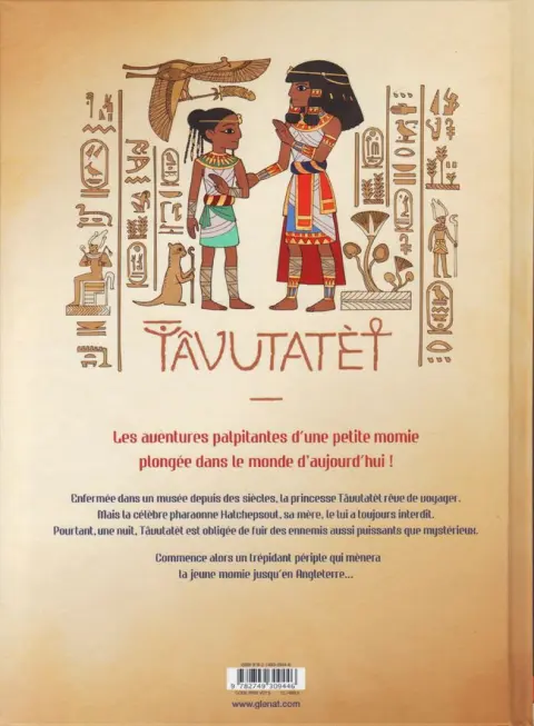 Verso de l'album Tâvutatèt Tome 1 Poursuivie !
