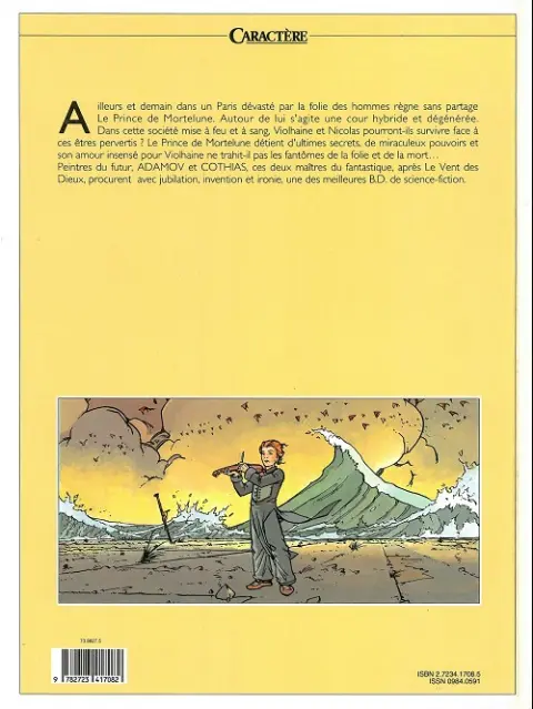 Verso de l'album Les eaux de Mortelune L'Intégrale L'Intégrale