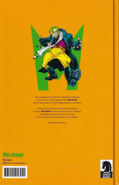 Verso de l'album The Mask 4 Carnaval