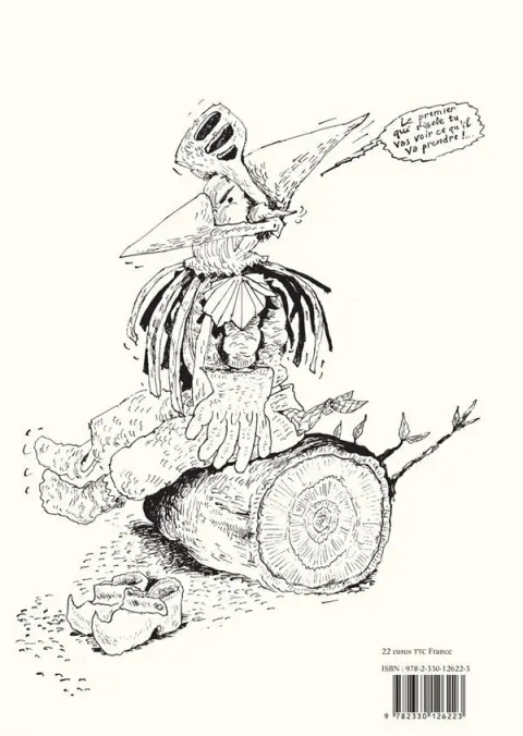 Verso de l'album Papa Maman Fiston 1