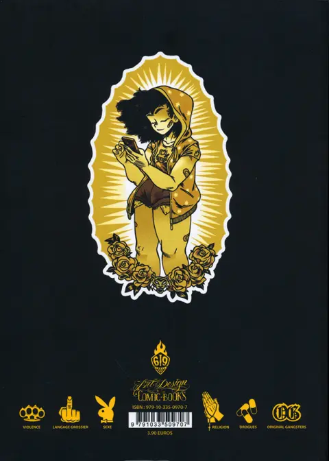 Verso de l'album Mutafukaz' Loba Loca #4
