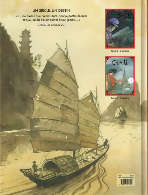 Verso de l'album China Li Tome 1 Shanghai
