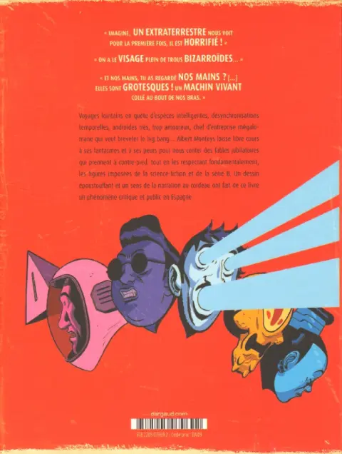 Verso de l'album Univers ! 1