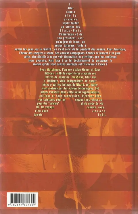 Verso de l'album Cla$$War