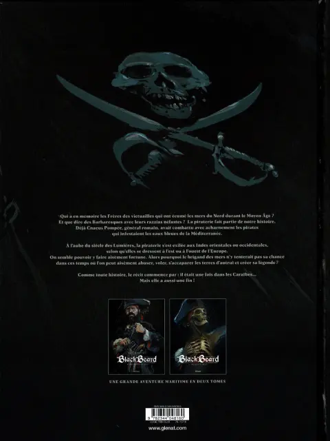 Verso de l'album Black Beard 2 Ma mort est douce